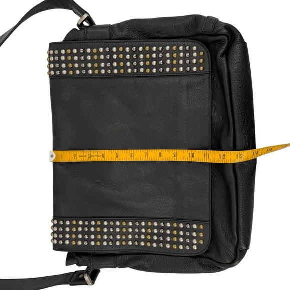 Joe's Jeans Black Crossbody Bag with Gold Studs - Picture 16 of 16